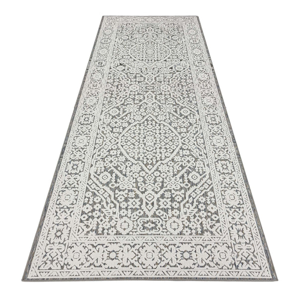 Solar 2097 Grey Hallway Runner