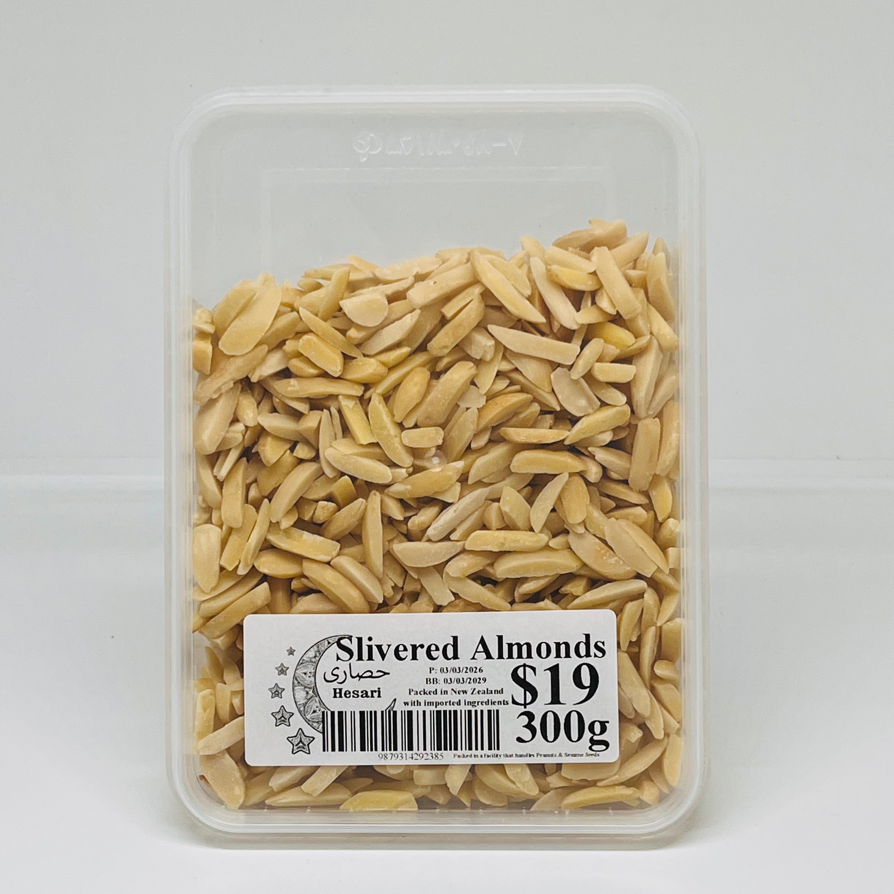 HESARI Slivered Almonds 300g