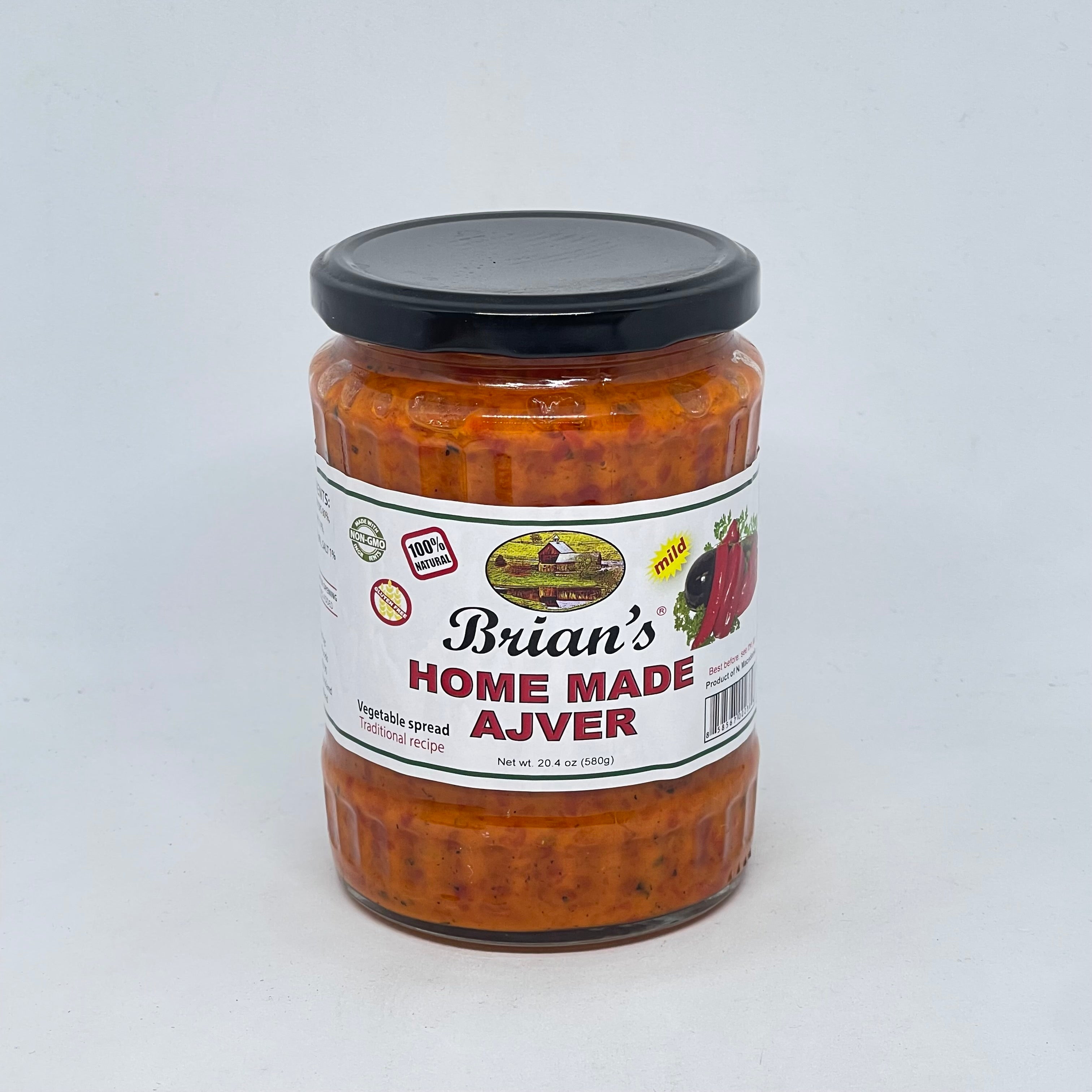 BRYANS Homestyle Ajvar Mild 560g