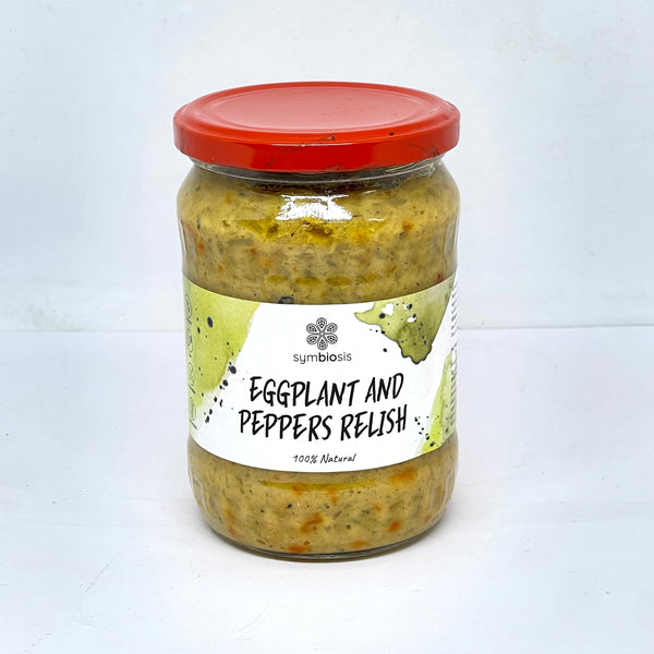 SYMBIOSIS Eggplant & Peppers Relish 580g