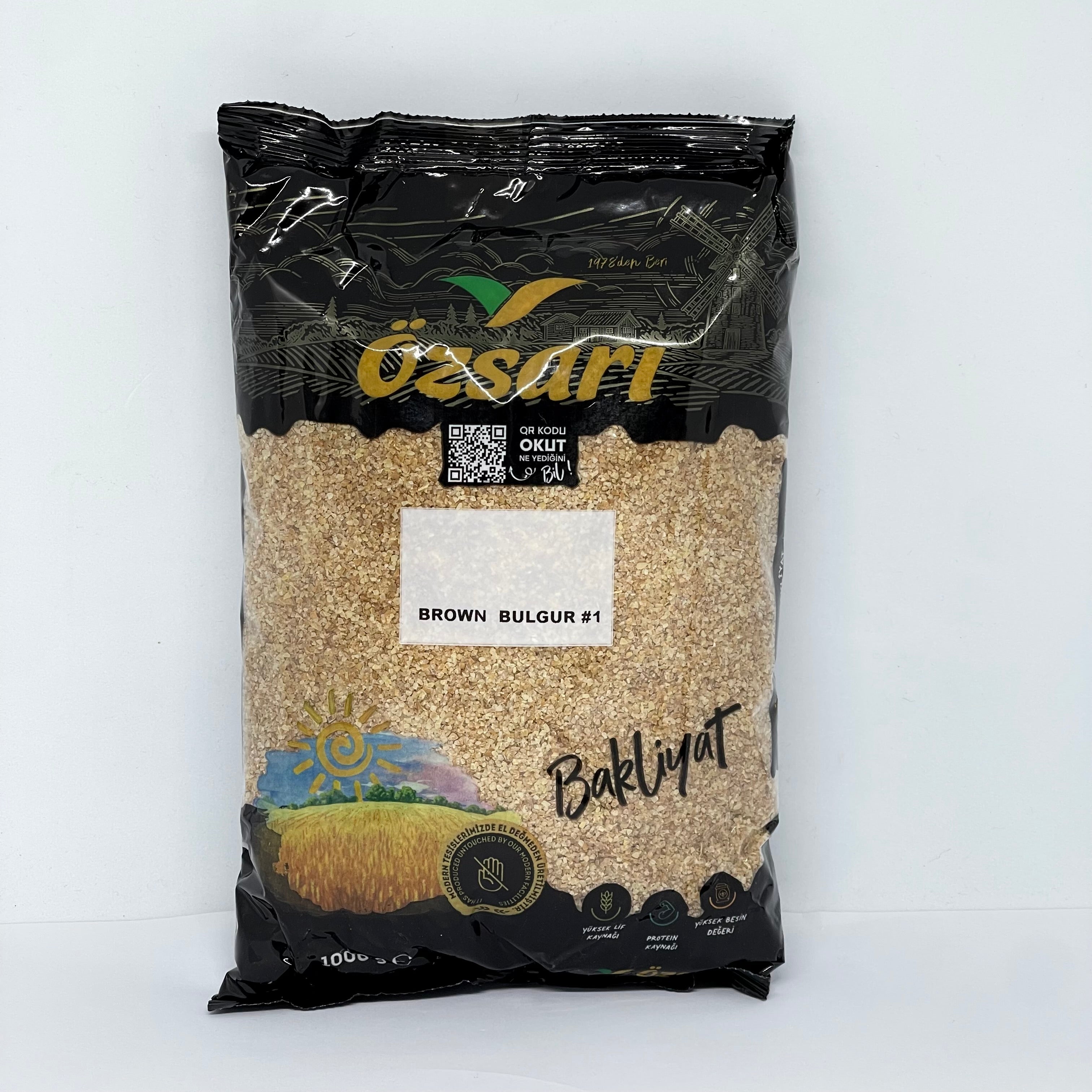 OZSARI Brown Fine Bulgur 1kg