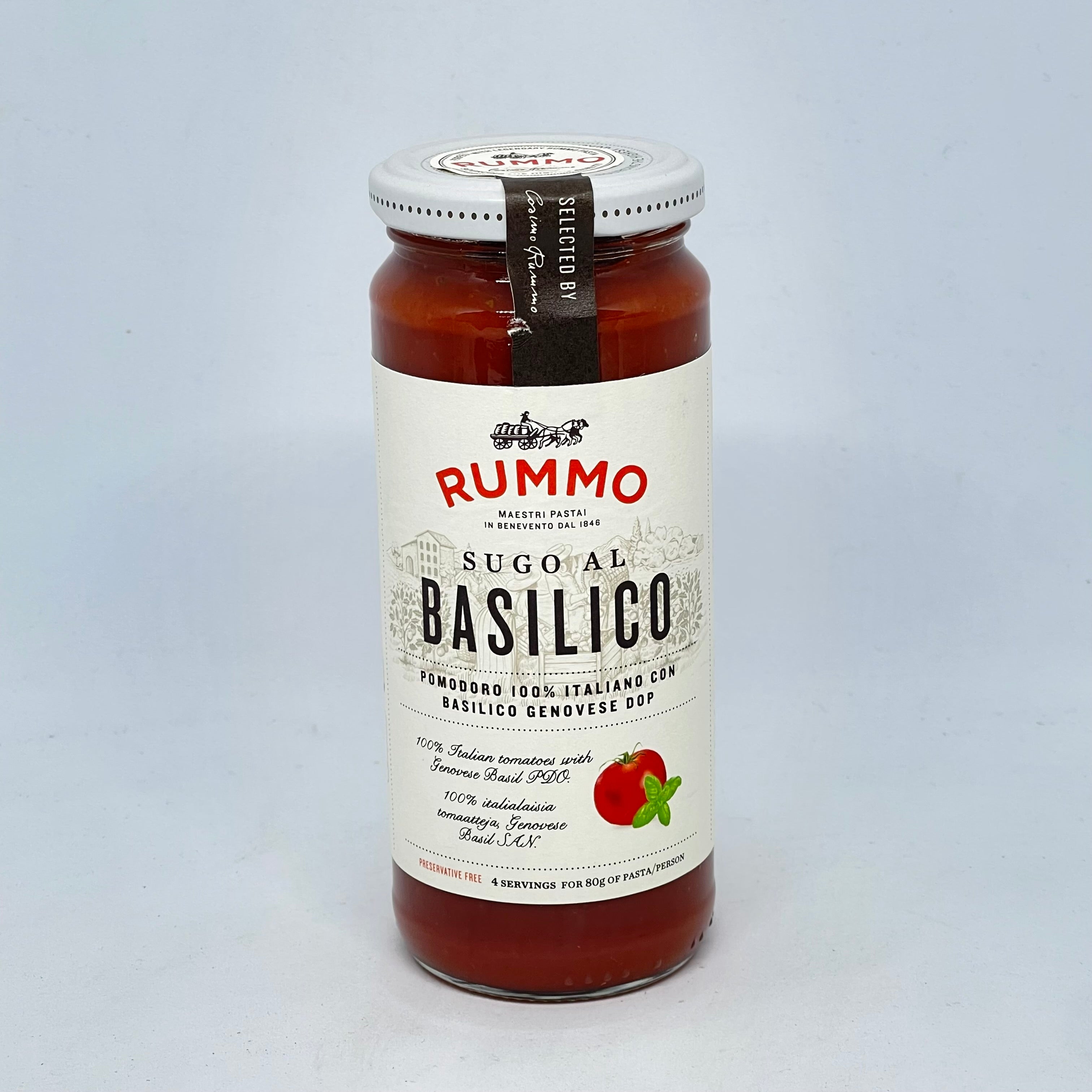 RUMMO Sugo Al Basilico Sauce 340g