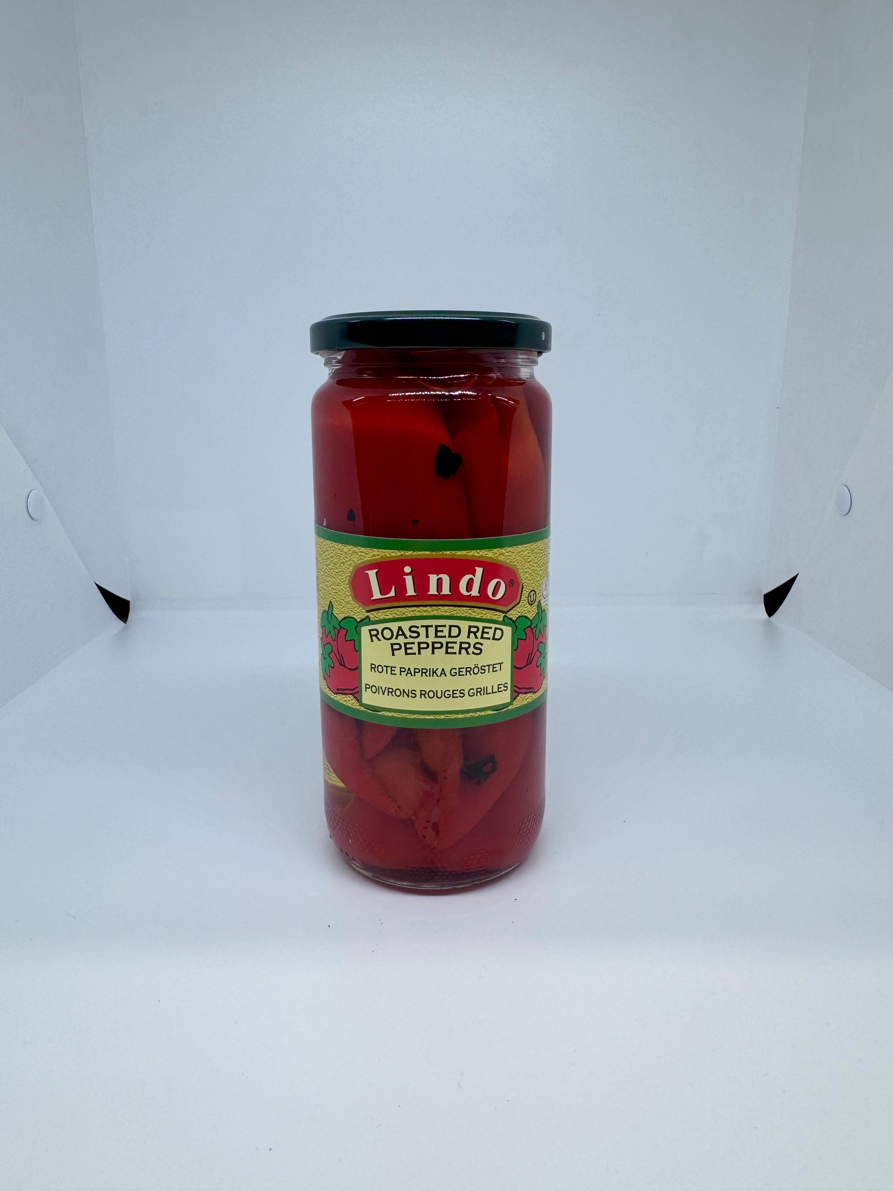 LINDO Roasted Red Peppers 460g