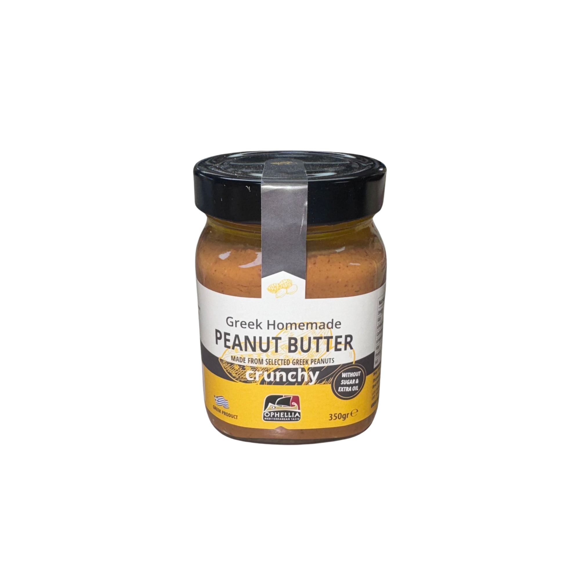 OPHELLIA Greek Homemade Peanut Butter Crunchy 350g