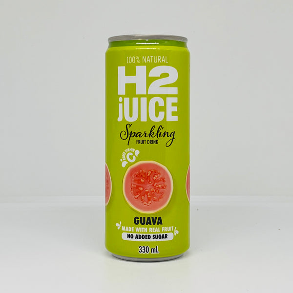 H2JUICE Guava Sparkling Fruit Drink 330ml
