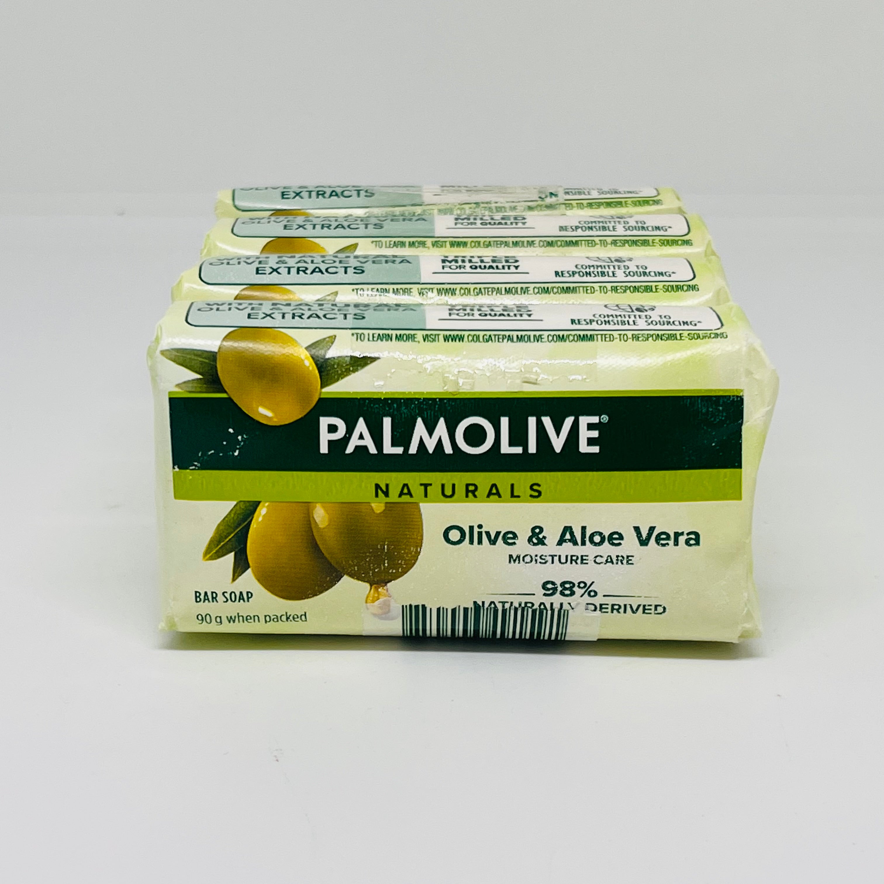 PALMOLIVE Olive+Aloevera Moisture Care Soap 4pk