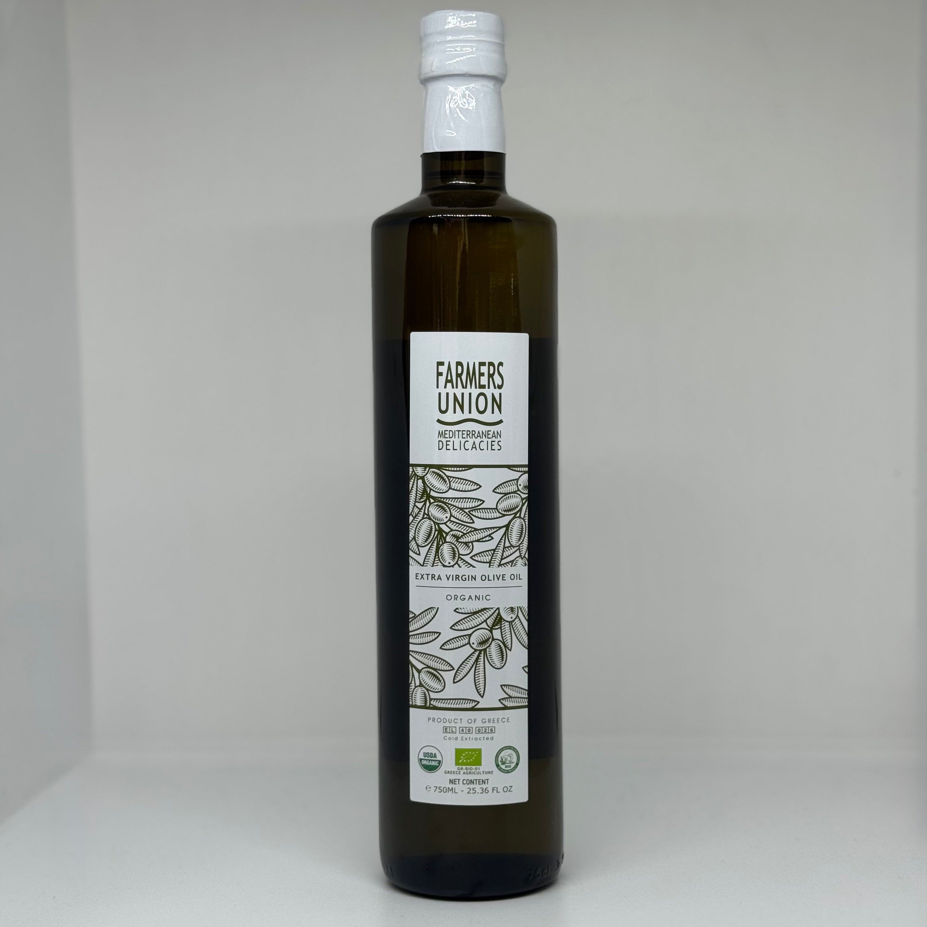 FARMERS UNION Organic Extra Virgin Olive Oil 750mL