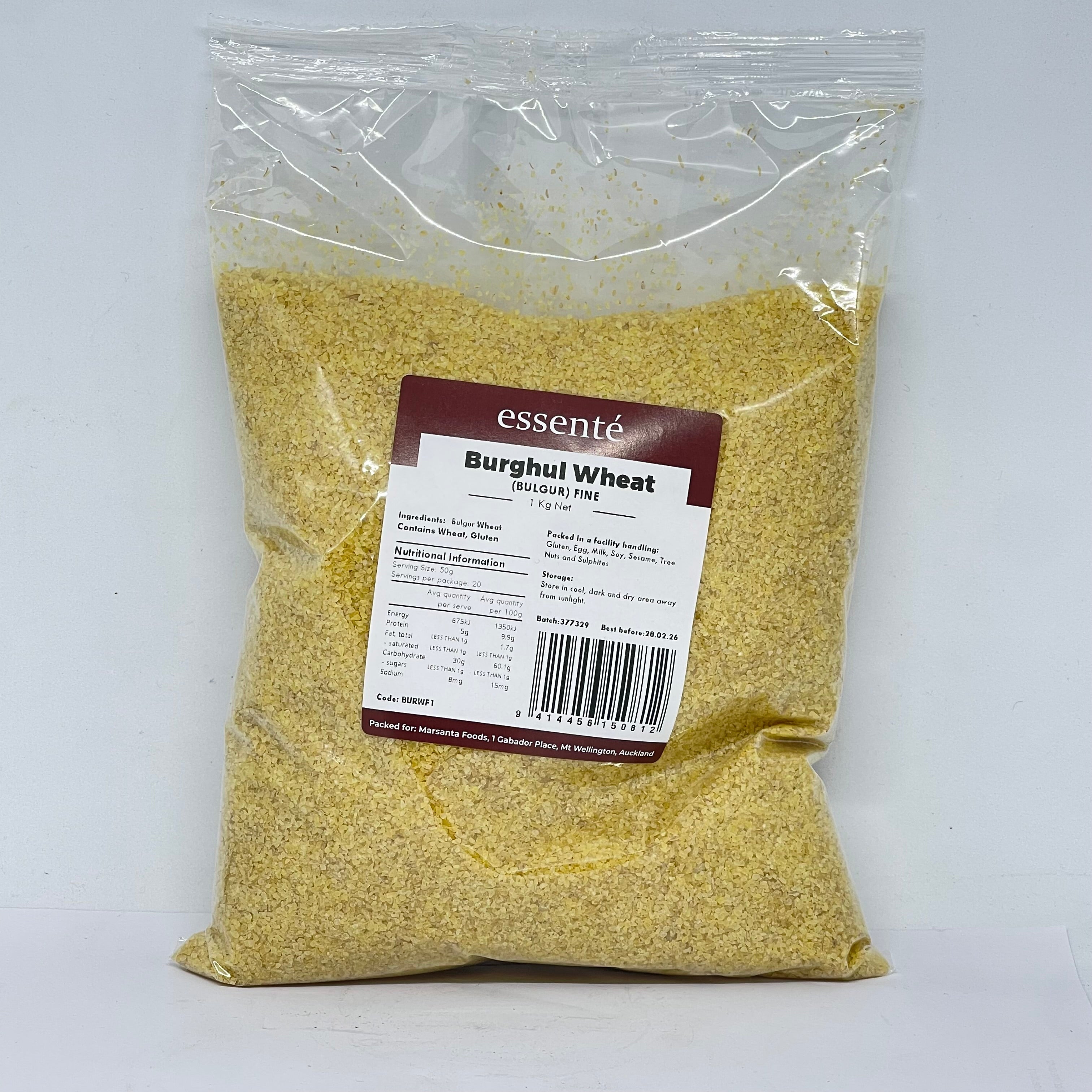 ESSENTE Fine Bulgur Wheat 1kg