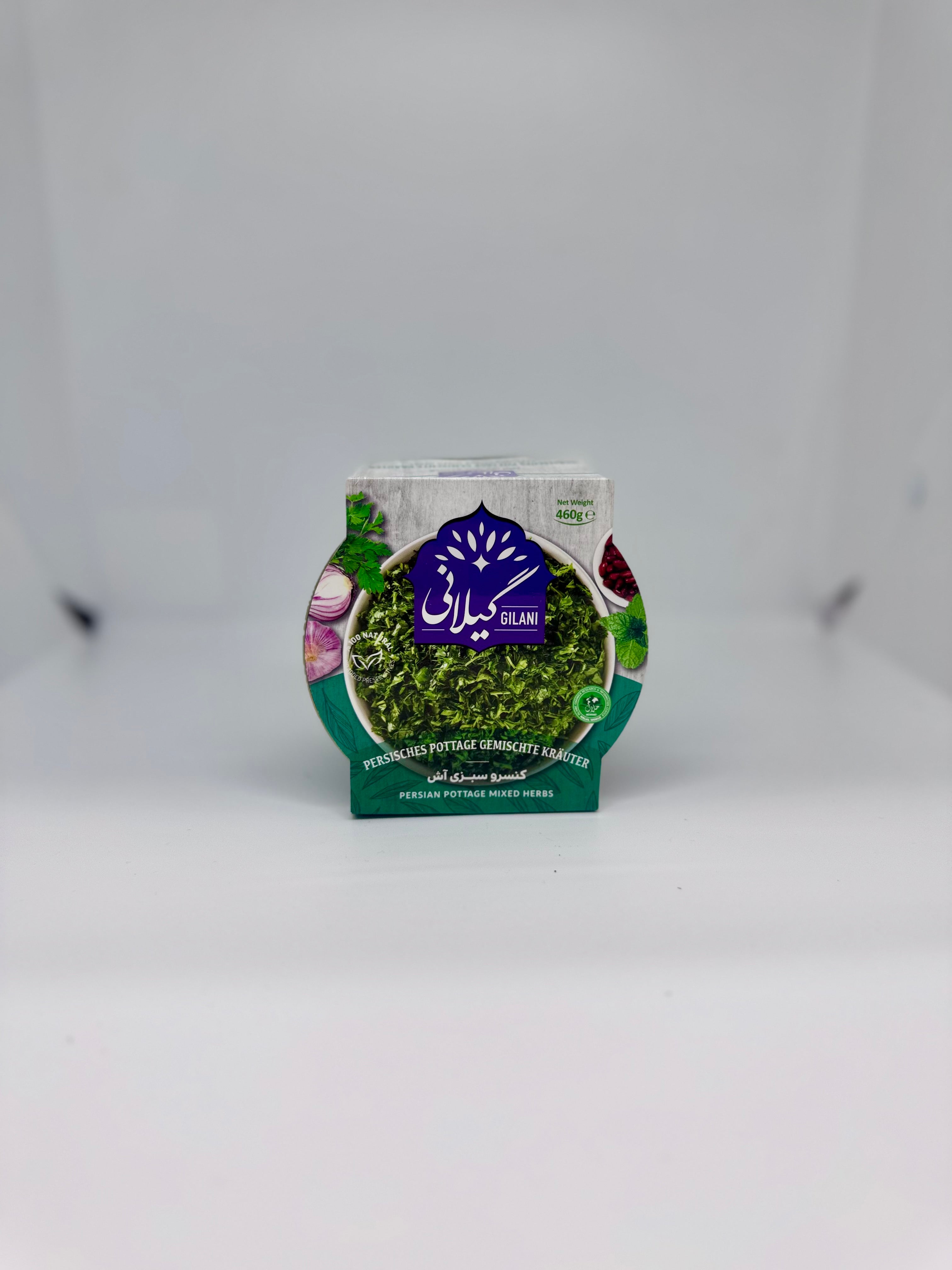 GILANI Canned Pottage Mixed Herbs - Sabzi Ash - 460g