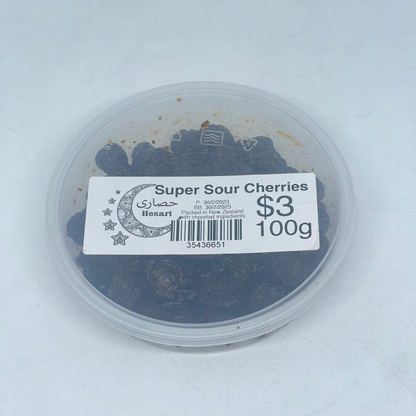 HESARI Dried Super Sour Cherries 100g