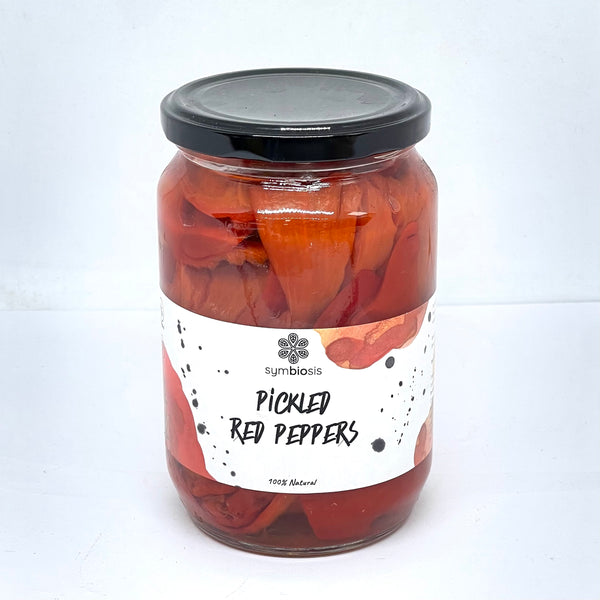 SYMBIOSIS Pickled Red Peppers 680g