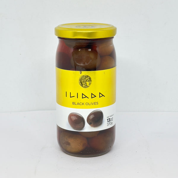 ILIADA Black Olives 370g