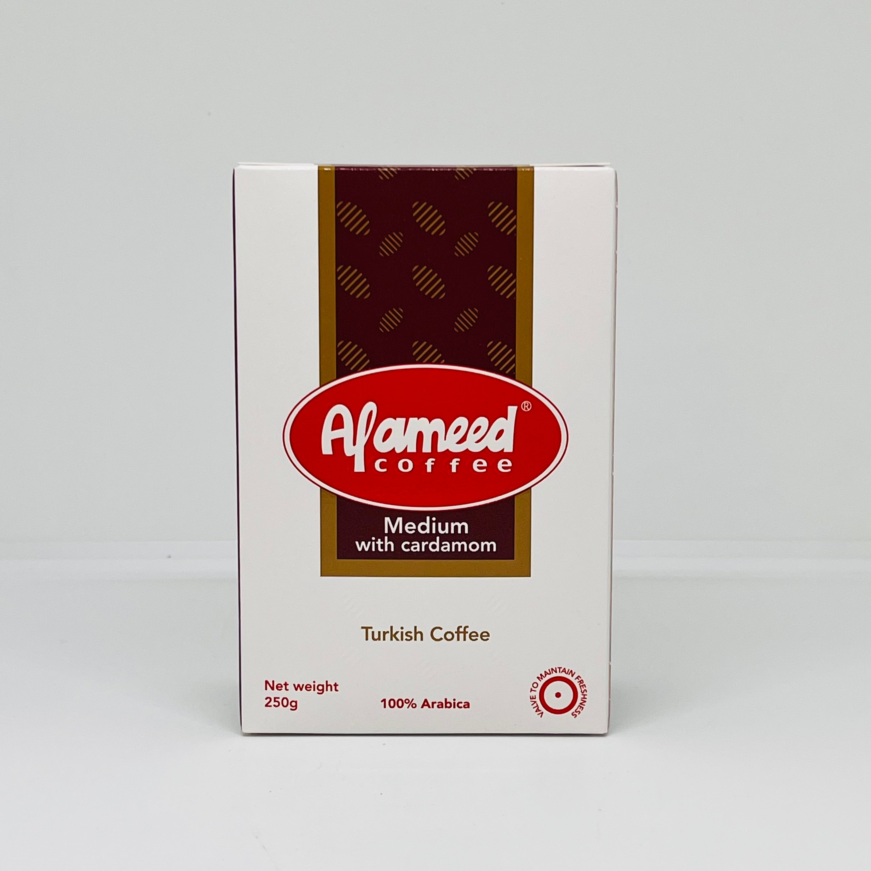 ALAMEED Turkish Coffee Medium w/out Cardamom 250g