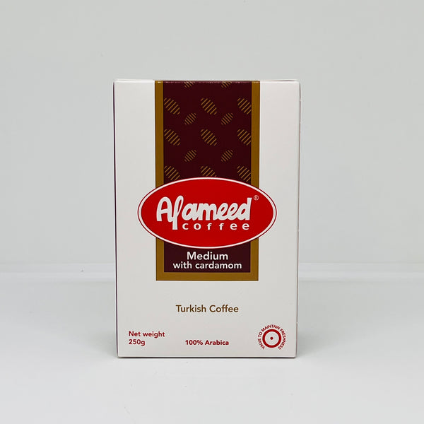 ALAMEED Turkish Coffee Medium w/out Cardamom 250g