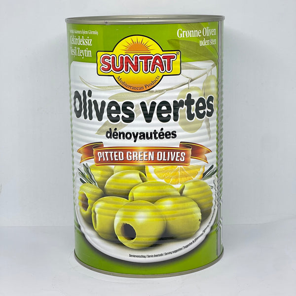 SUNTAT Pitted Green Olives 4.25kg