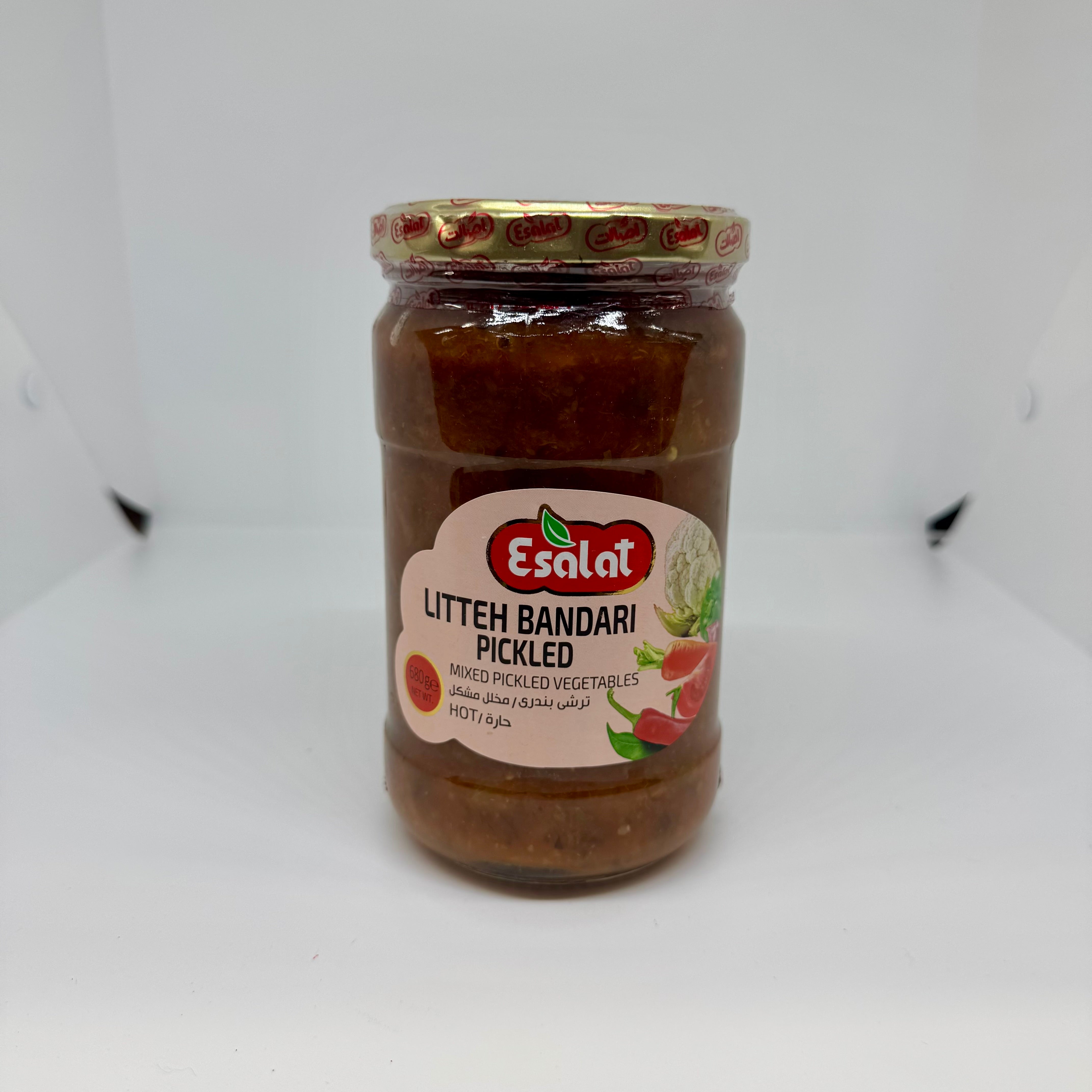 ESALAT 'Litteh Bandari' Hot Mixed Pickled Vegetables 680g