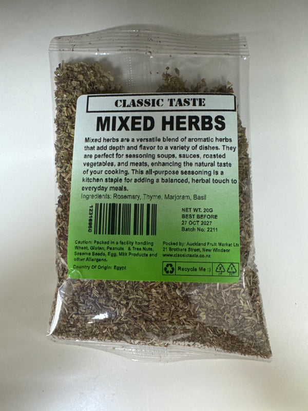 CLASSIC TASTE Mixed Herbs 20g