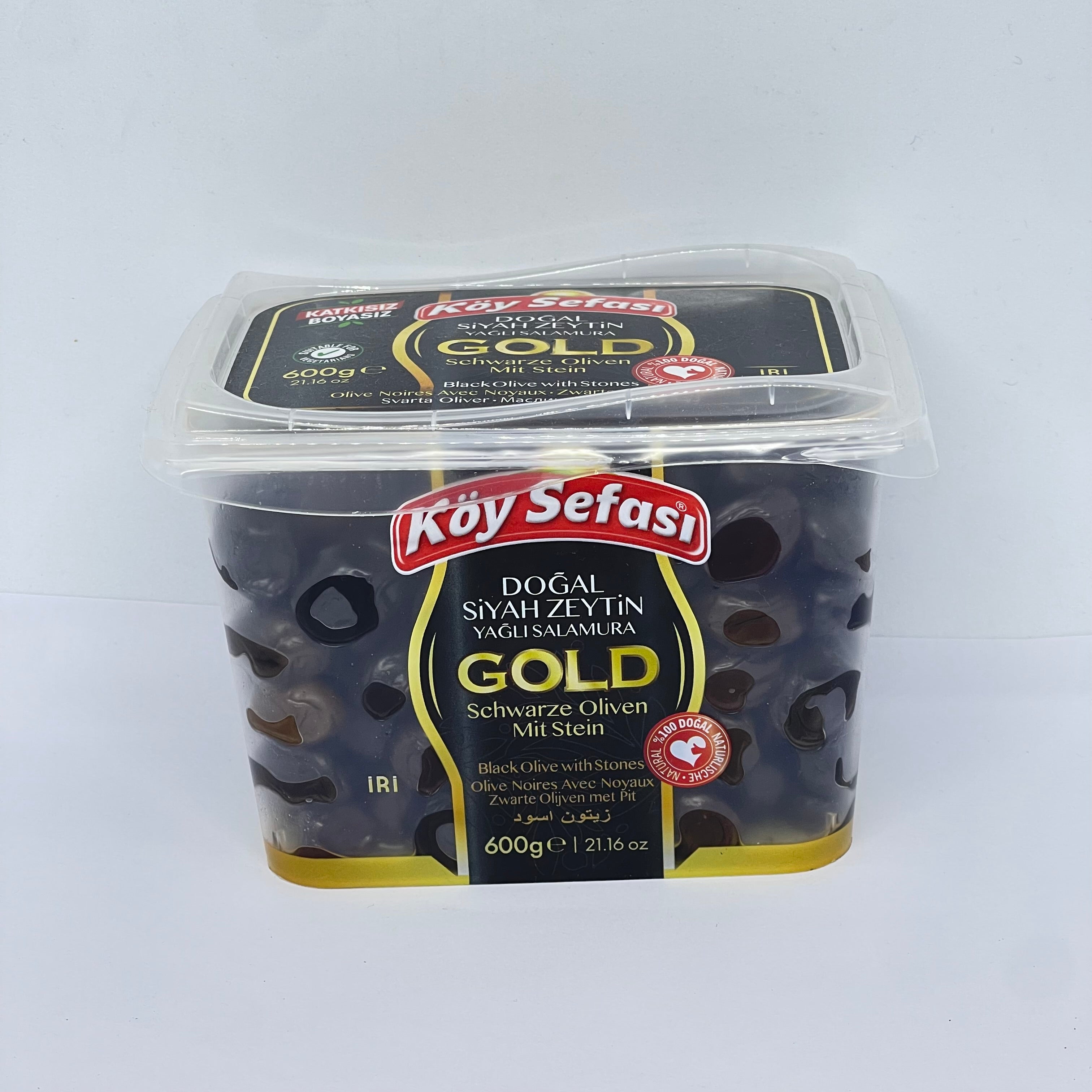 KOY SEFASI Black Gemlik Olive 600g