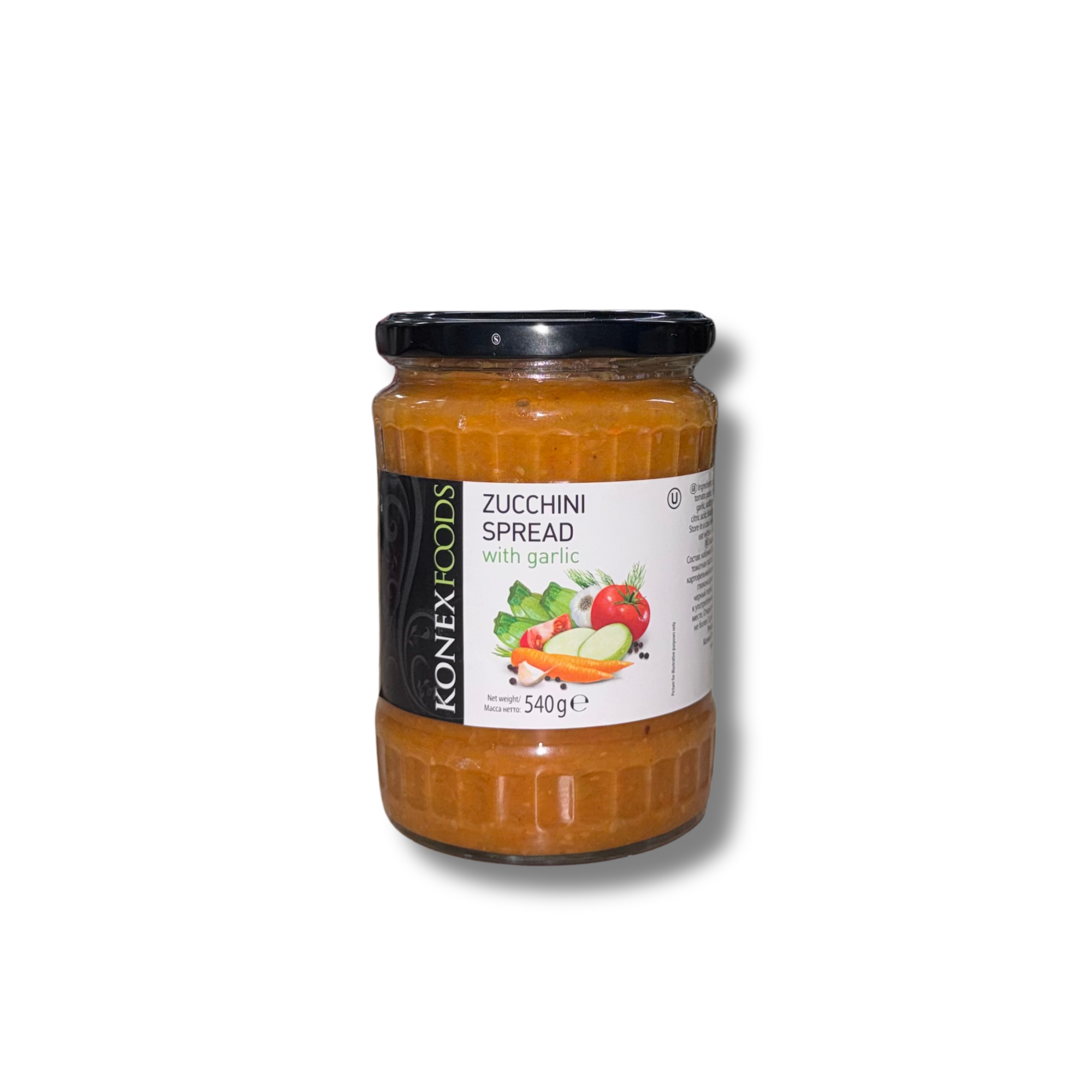 KONEX Zucchini Spread w/ Garlic 540g