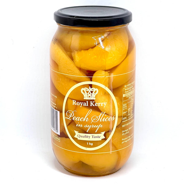 ROYAL KERRY Peach Slices in Syrup 1kg