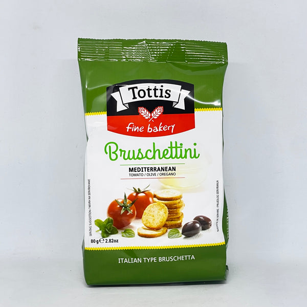 TOTTIS Bruchettini Mediterranean 80g