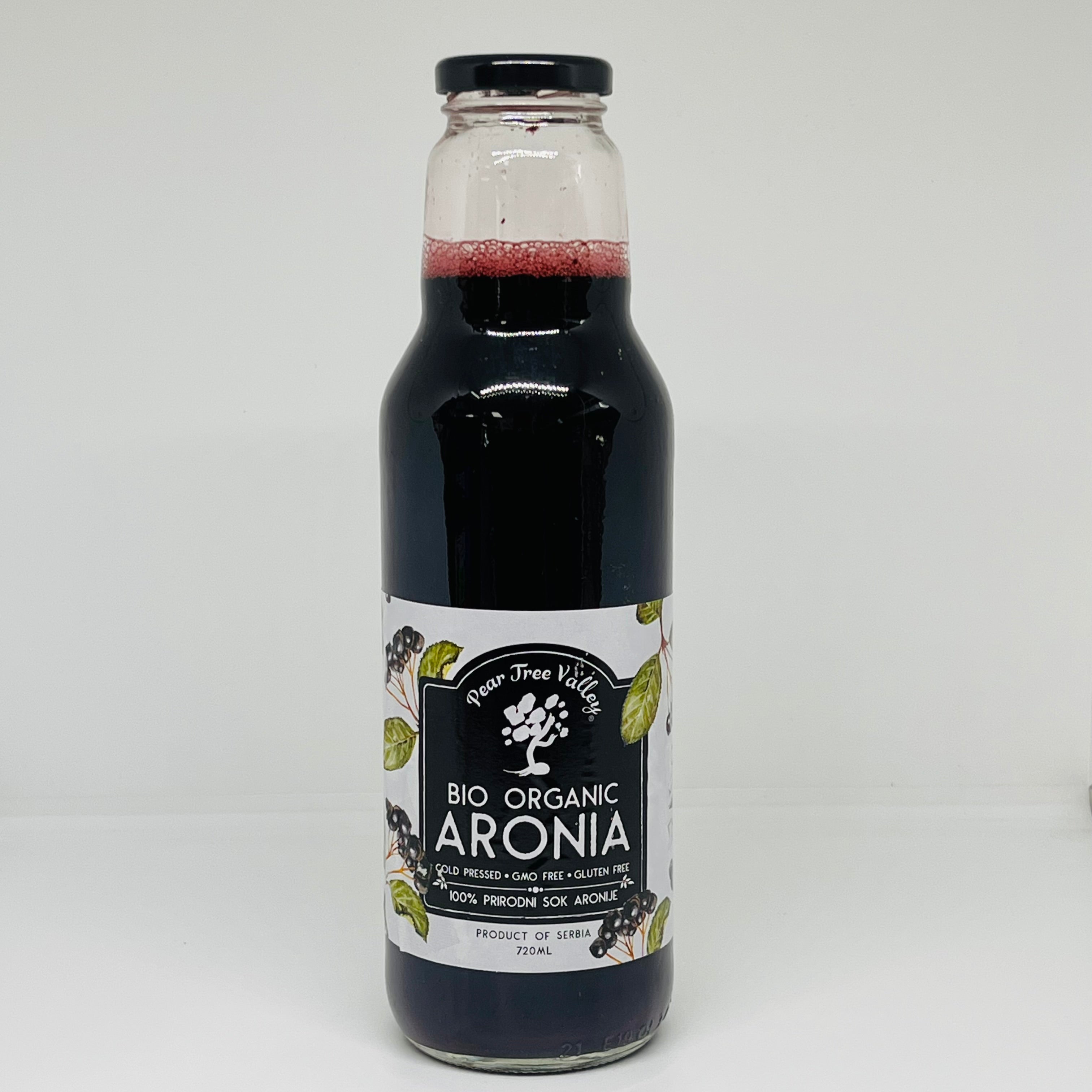 PTV Bio Organic Aronia Juice 720mL