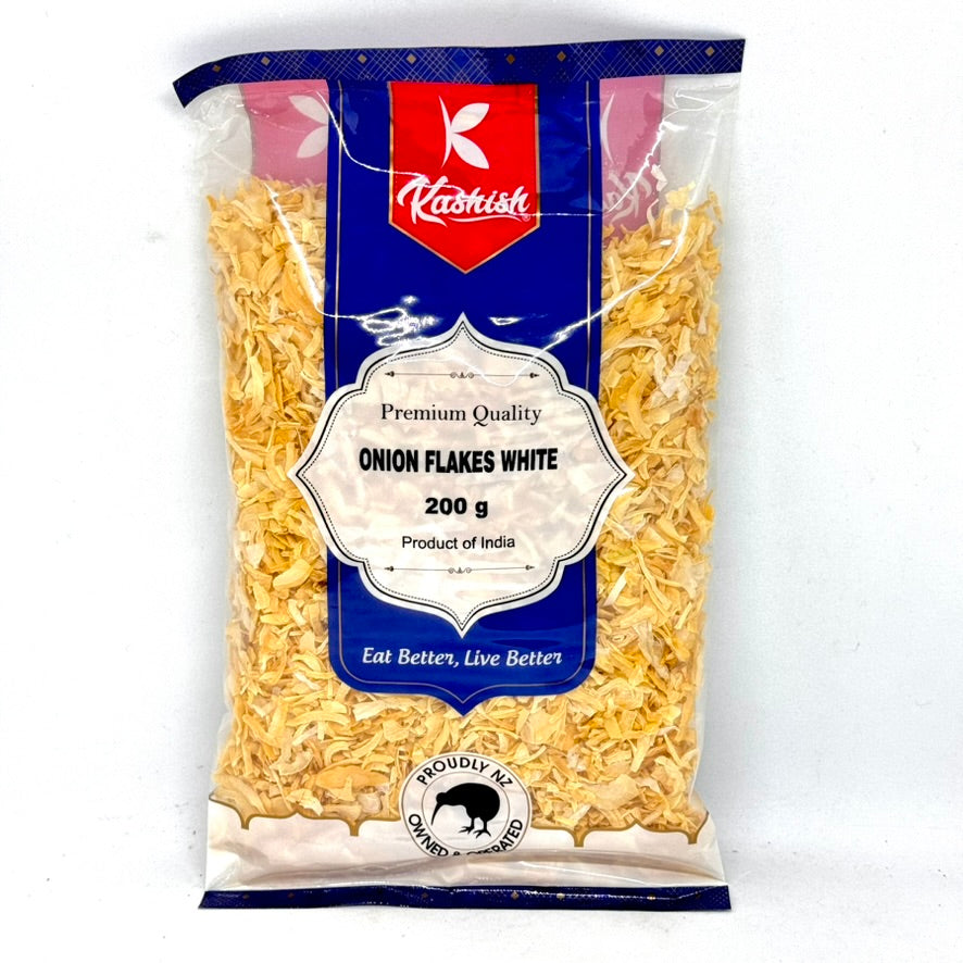 KASHISH Fried White Onion Flakes 200g