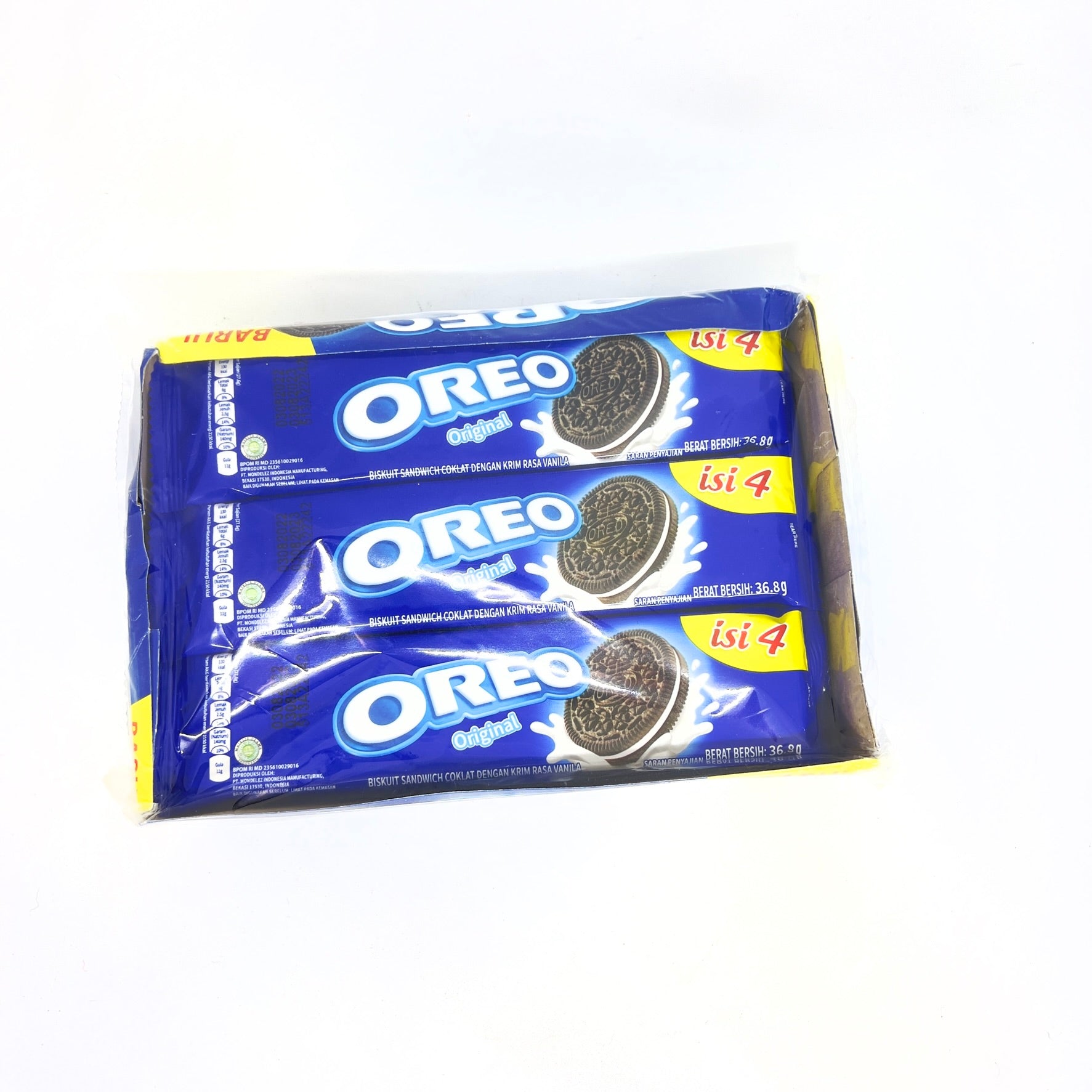 OREO Chocolate Sandwich Biscuits w/ Vanilla 12PK 441.6g