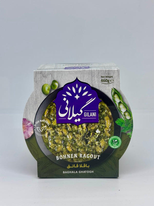 GILANI Canned Baghala Ghatogh - Fava Beans Stew - 460g