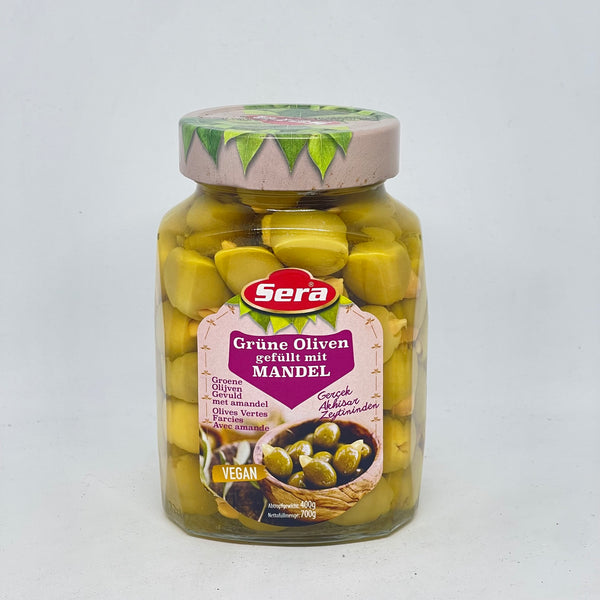 SERA Green Olives w/ Almond 720mL