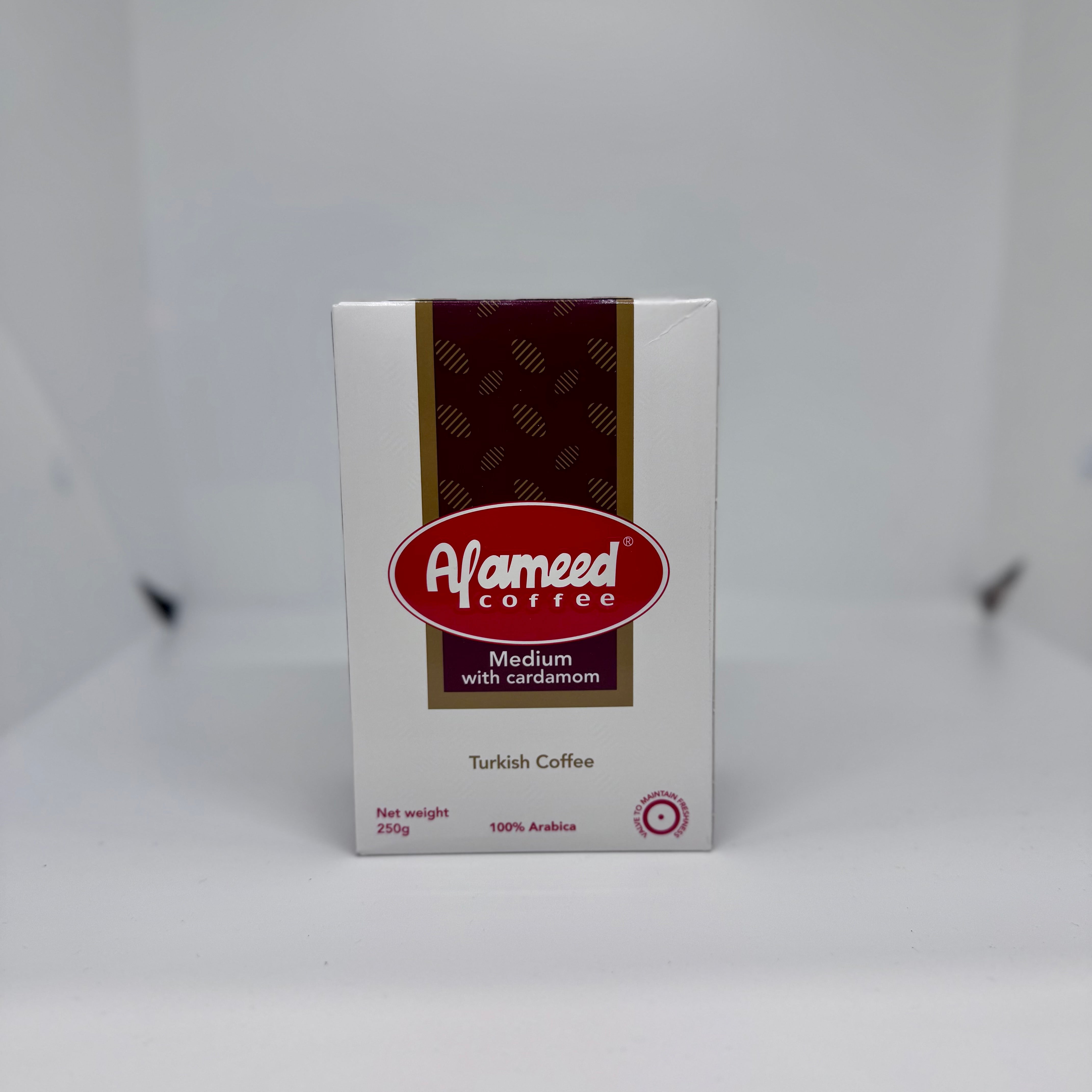 ALAMEED Turkish Coffee Medium w/ Cardamom 250g