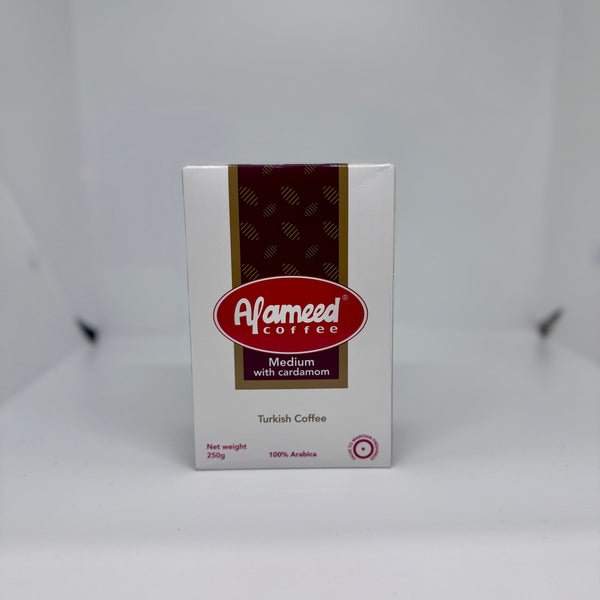 ALAMEED Turkish Coffee Medium w/ Cardamom 250g