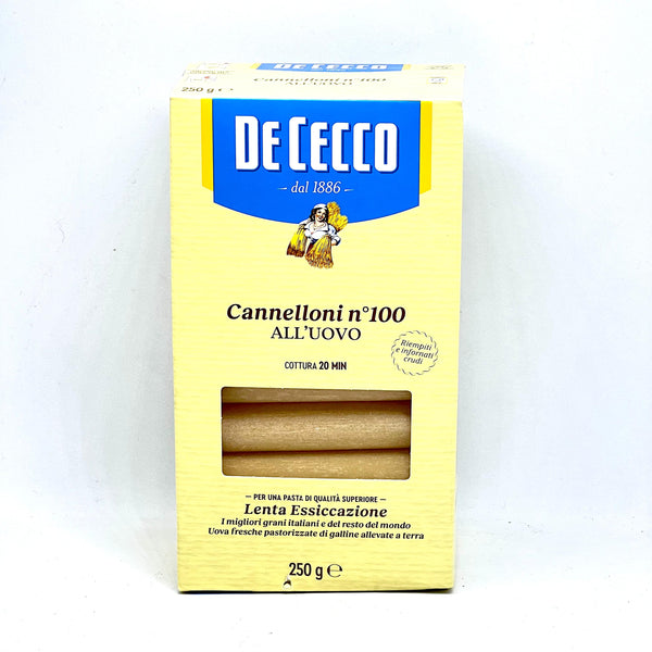 DECECCO Cannelloni Pasta 250g