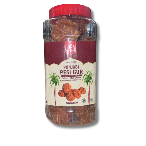 KASHISH Punjabi Pesi Gur / Jaggery 1kg