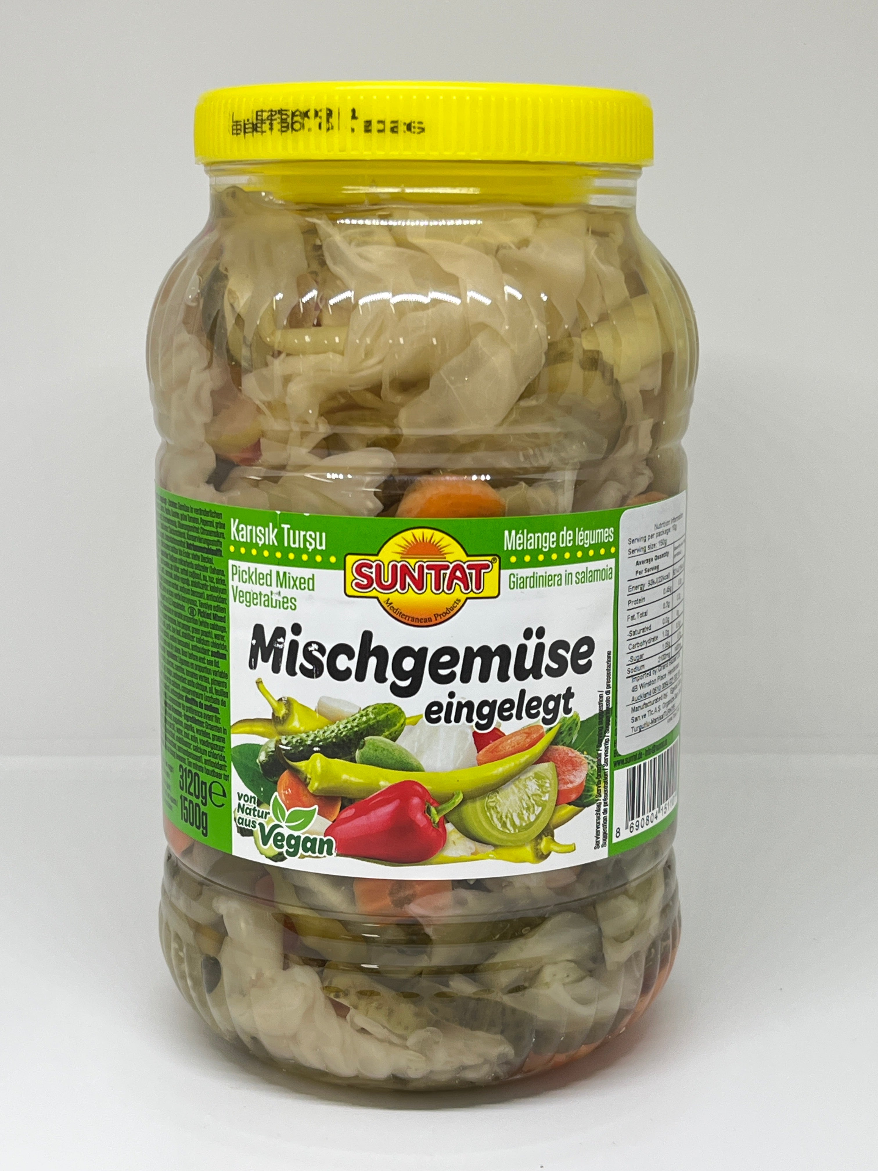 BAKTAT Pickled Mixed Vegetables 3.1kg