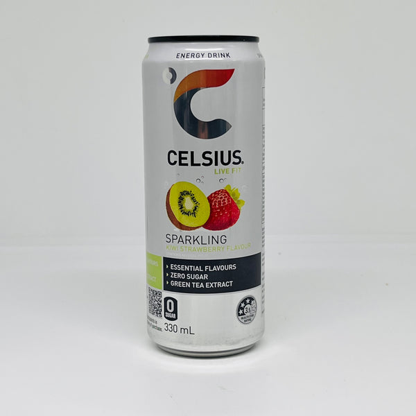 CELSIUS Kiwi Strawberry Sparkling 330mL