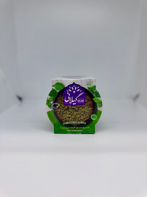 GILANI Canned Fried Mixed Herbs - Ghormeh Sabzi - 460g