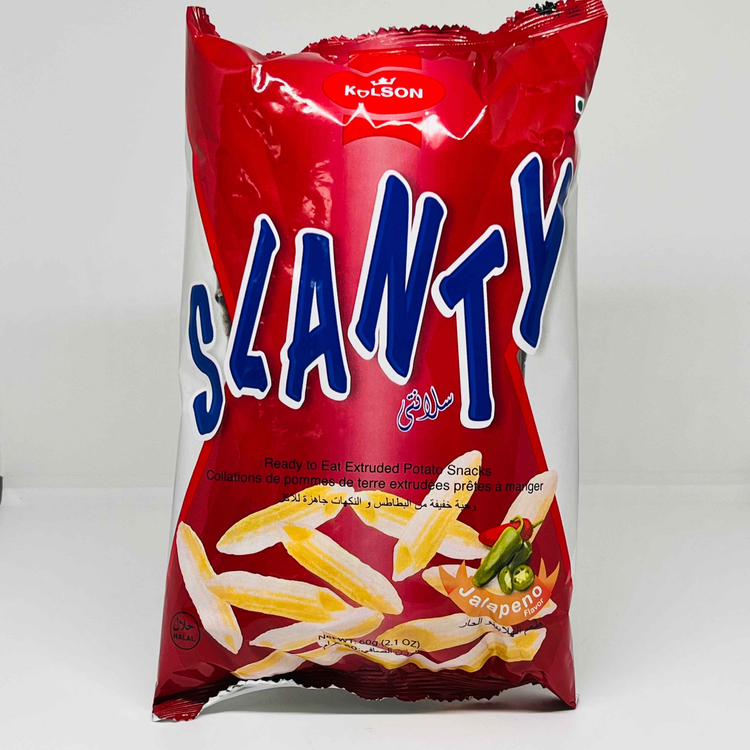 KOLSONS Slanty Jalapeno Chips 60g