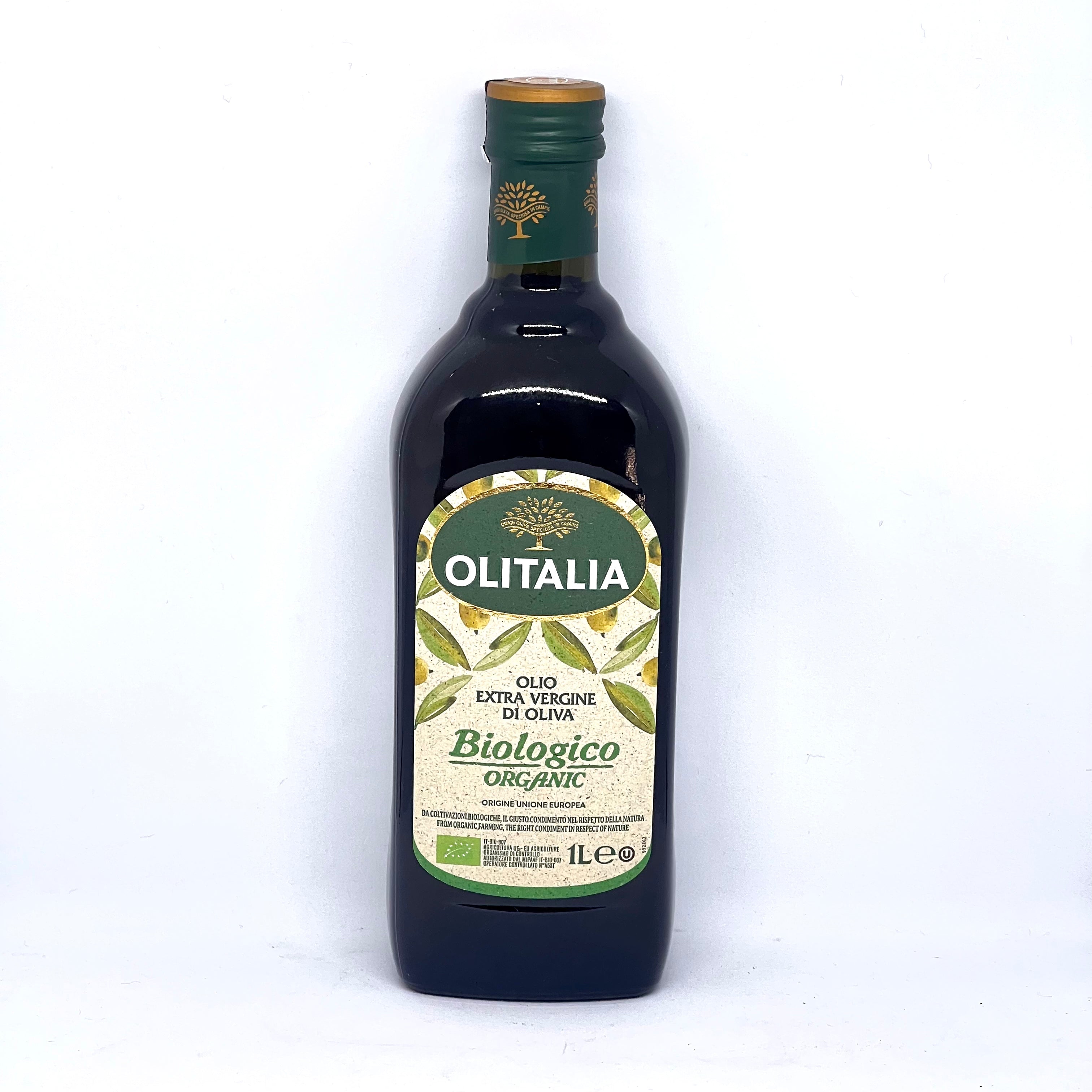 OLITALIA Organic Extra Virgin Olive Oil 1000mL
