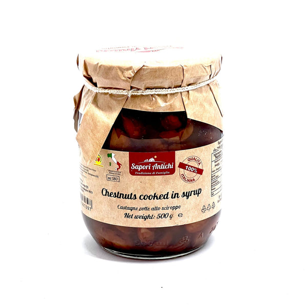 SA Chestnuts Cooked in Syrup 500g