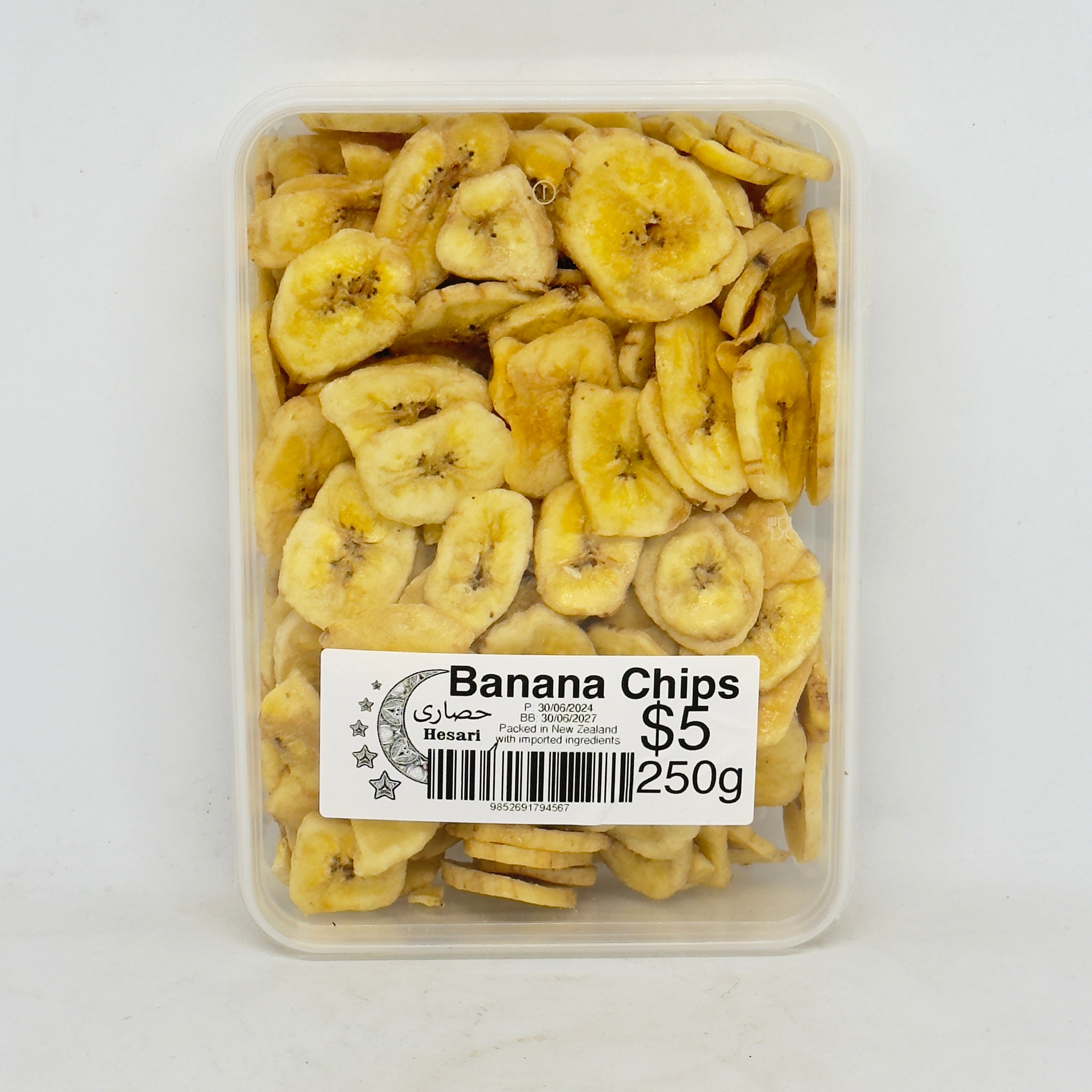 HESARI Dried Banana Chips 250g