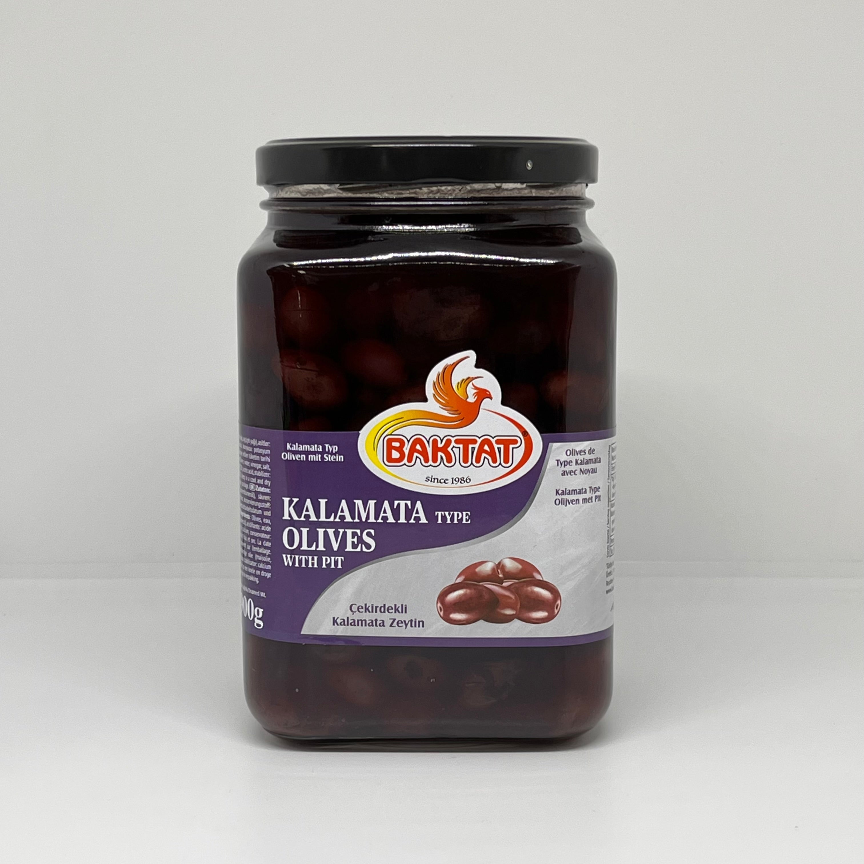 BAKTAT Kalamata Olives w/ Pit 1500g