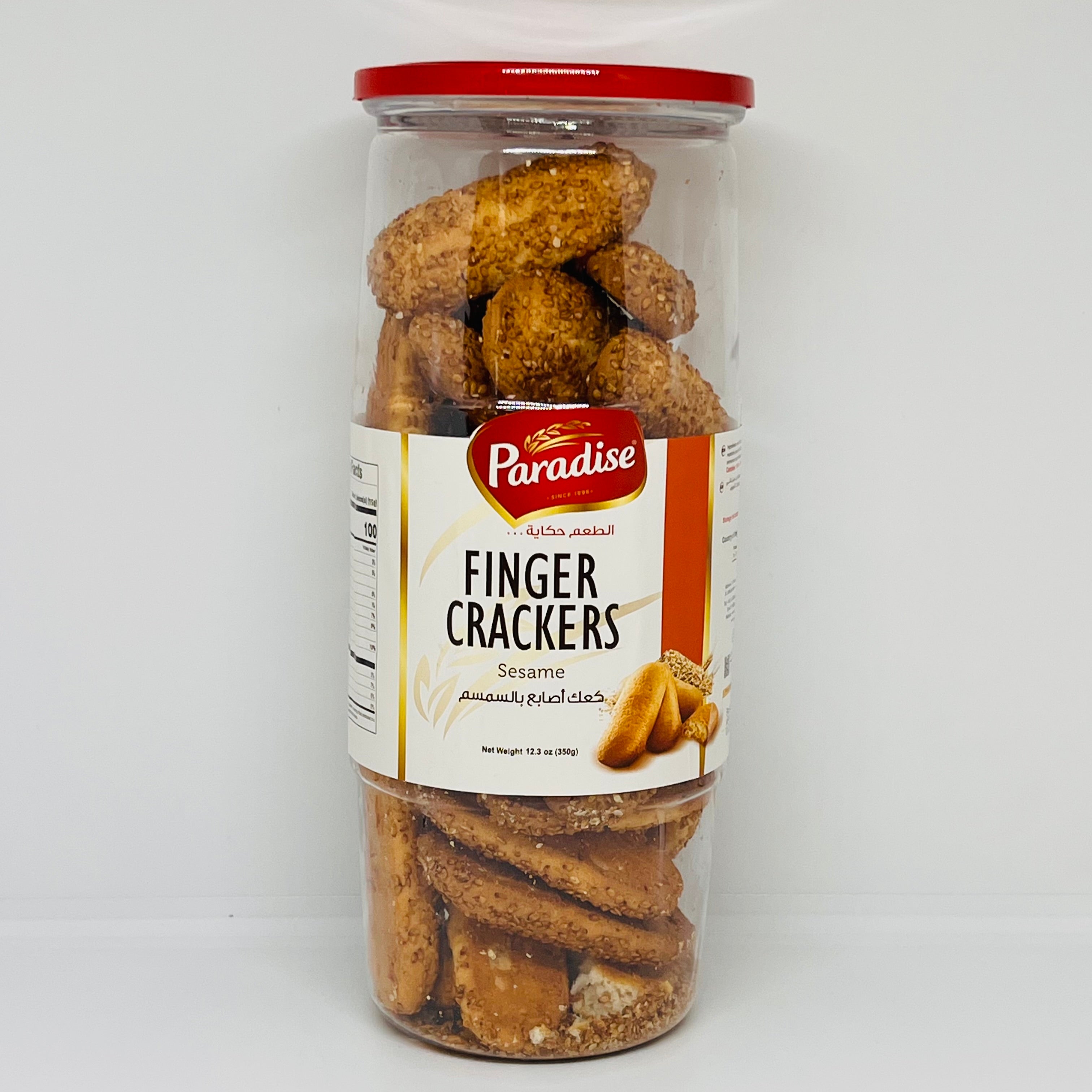 PARADISE Fingers Crackers Sesame Thick 350g