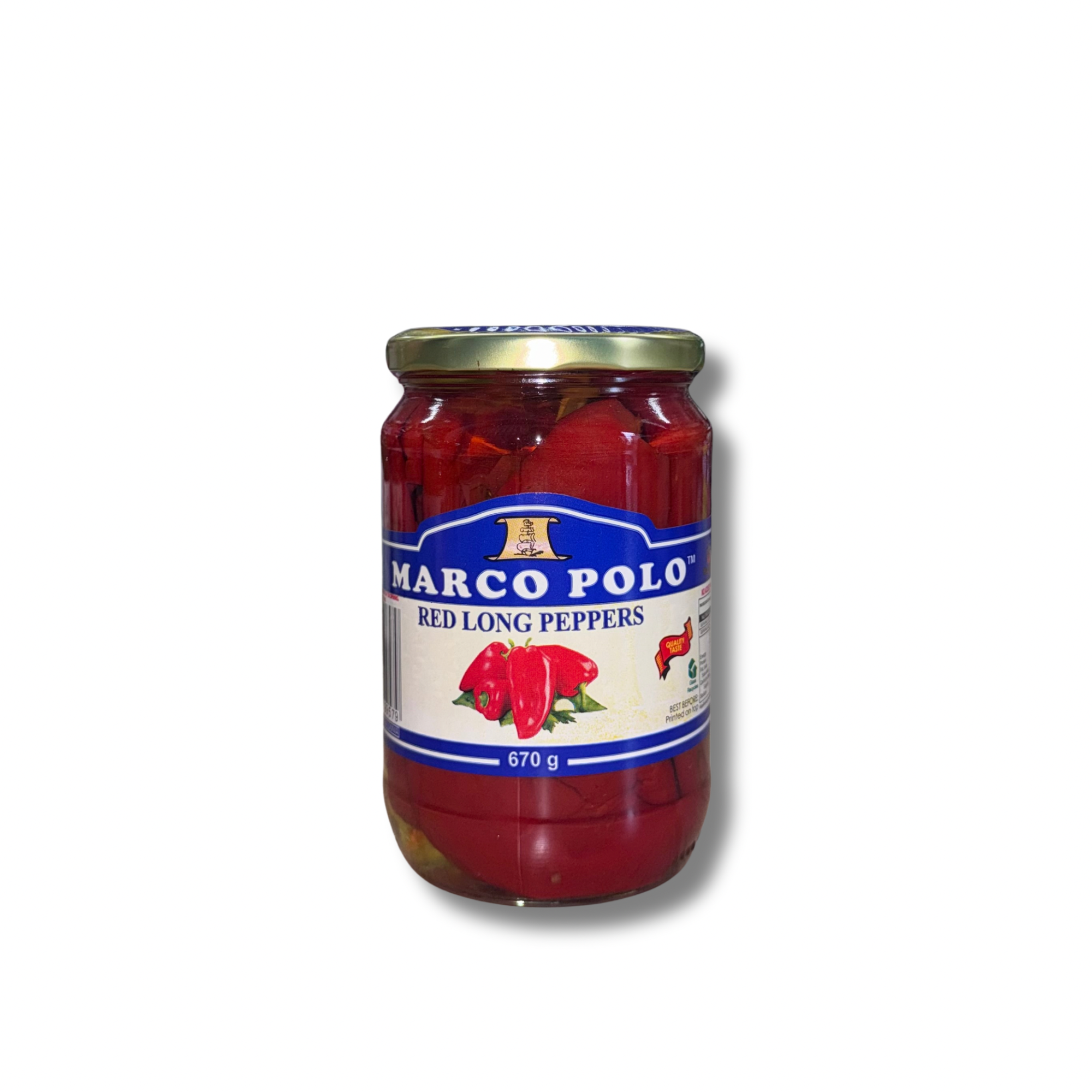 MARCO POLO Red Long Peppers 670g