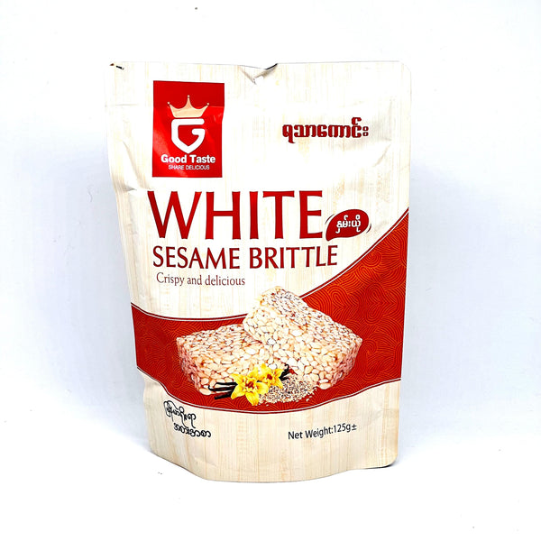 GT White Sesame Brittle 125g