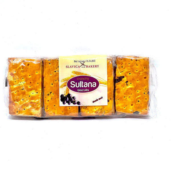 SB Crunchy Sultana Biscuits 270g