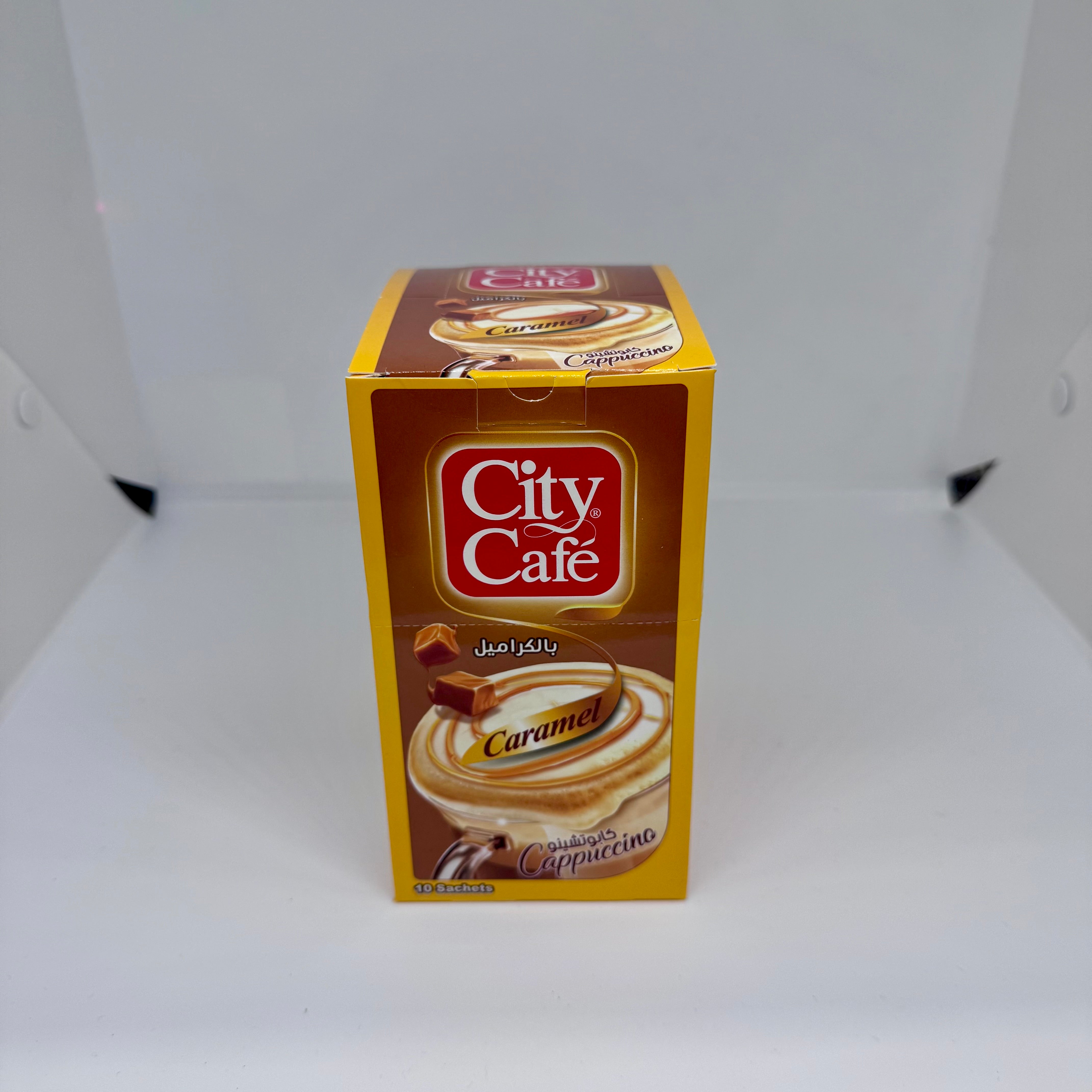 HAMWI City Cafe Caramel Cappuccino Coffee - 10 Sachets 170g