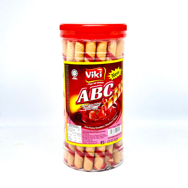 ABC Wafer Sticks w/ Strawberry 220g