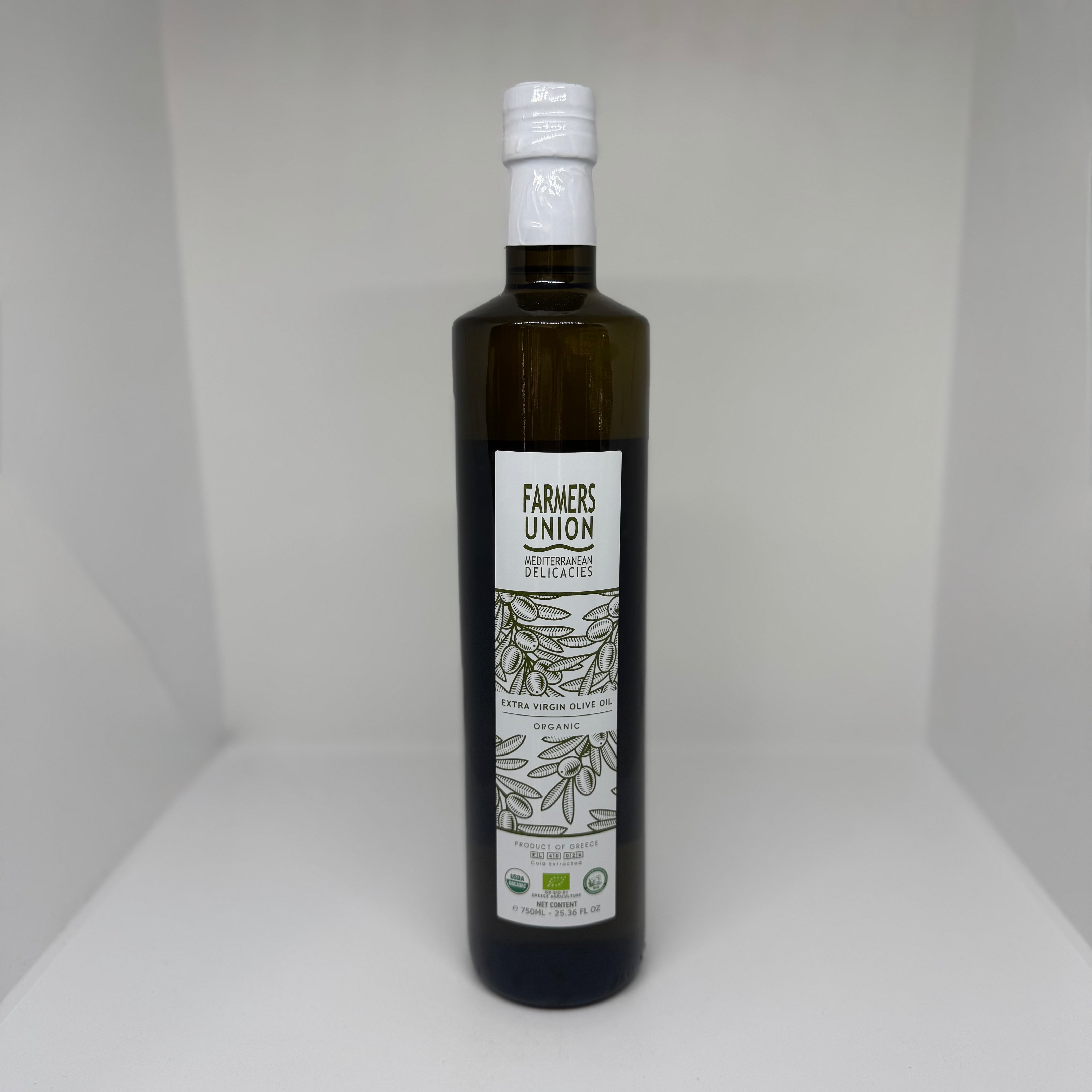 FARMERS UNION Organic Extra Virgin Olive Oil 750mL