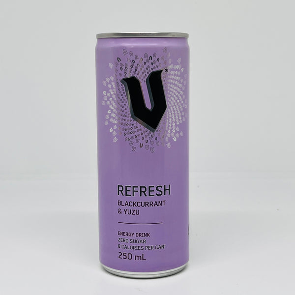 V Refresh Blackurrant & Yuzu Guarana Energy Drink 250mL